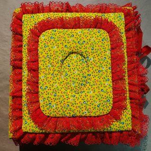 Vintage Yellow Floral Photo Album (1970's)